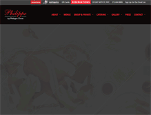 Tablet Screenshot of philippechow.com